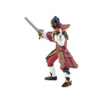 Capitaine pirate Papo en PVC, Collection Pirates et corsaires, jouet éducatif idéal pour enfants