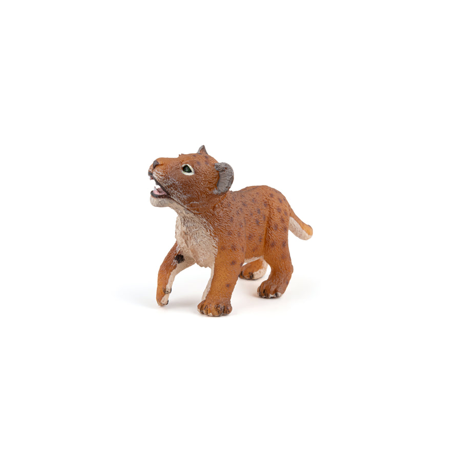 Figurine Lionceau Papo en PVC, thème félins, Collection Animaux sauvages, jouet éducatif idéal pour enfants et collectionneurs