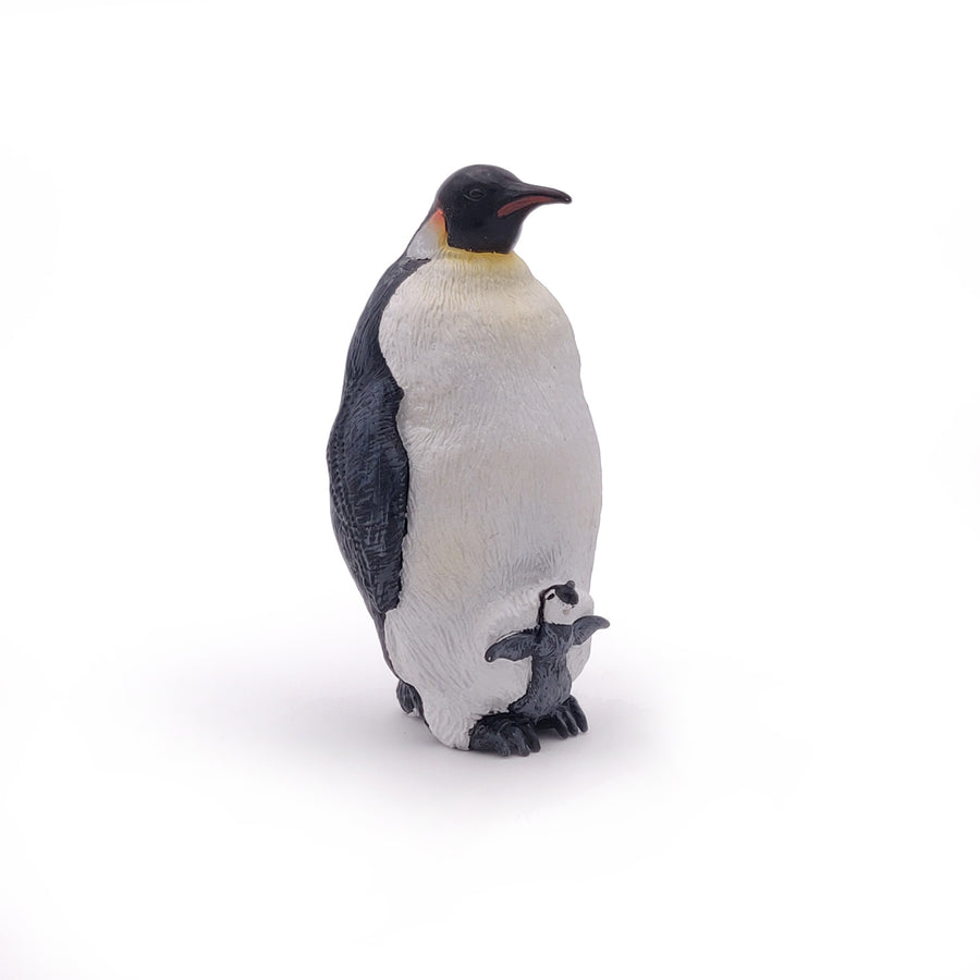 Figurine Manchot empereur Papo en PVC, Collection animaux marins, jouet éducatif idéal pour enfants et collectionneurs