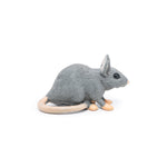 Souris grise Papo en PVC, Collection Animaux des jardins, jouet éducatif idéal pour enfants et collectionneurs