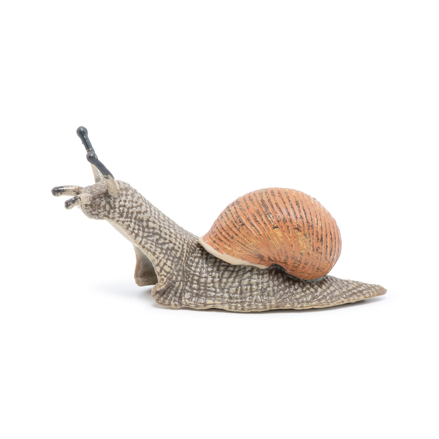 Escargot Papo en PVC, Collection Animaux des jardins, jouet éducatif idéal pour enfants et collectionneurs