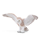 Figurine Harfang volant Papo en PVC, Collection Animaux sauvages, jouet éducatif idéal pour enfants et collectionneurs