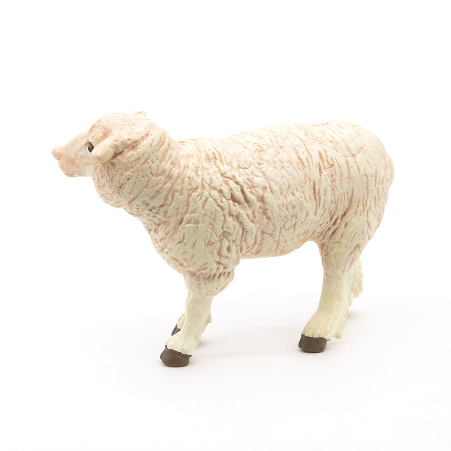 Brebis Papo en PVC, Collection Vie à la ferme, jouet éducatif idéal pour enfants et collectionneurs