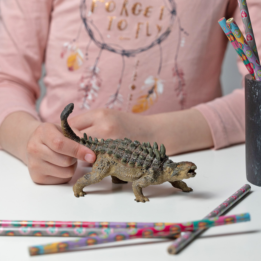 Ankylosaure Papo en PVC, Collection Dinosaures, jouet éducatif idéal pour enfants et collectionneurs
